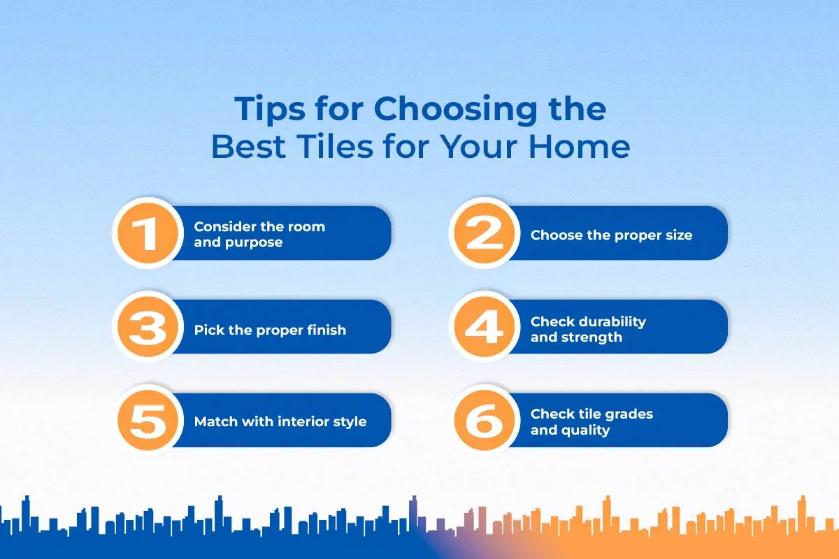 tips for choosing best tiles
